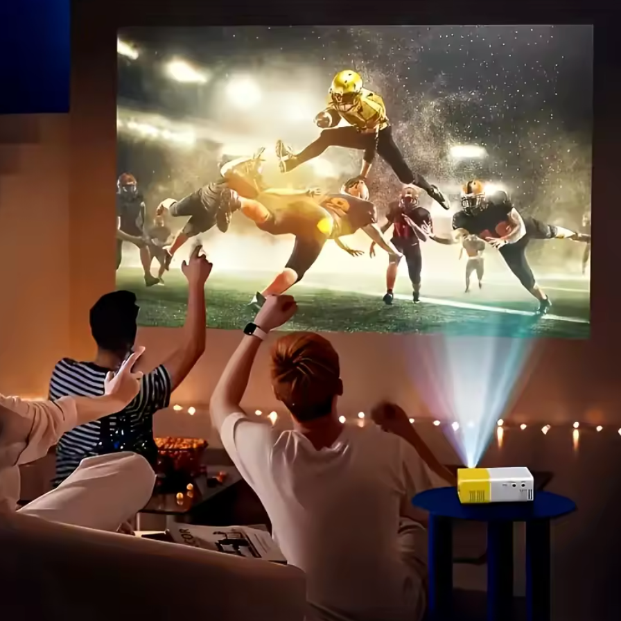 Mini Projector Home Theater HD